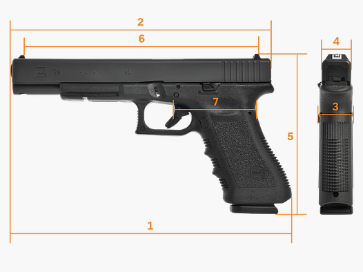 GLOCK 24 – Cal. .40 S&W