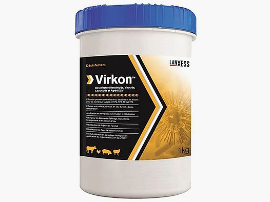 Virkon S 1 kg Desinfektionsmittel – Breitbanddesinfektion für Biosicherheit