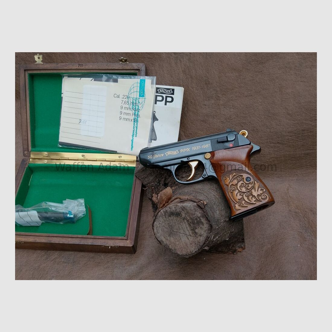 Carl Walther Ulm Model PPk - Anniversary -