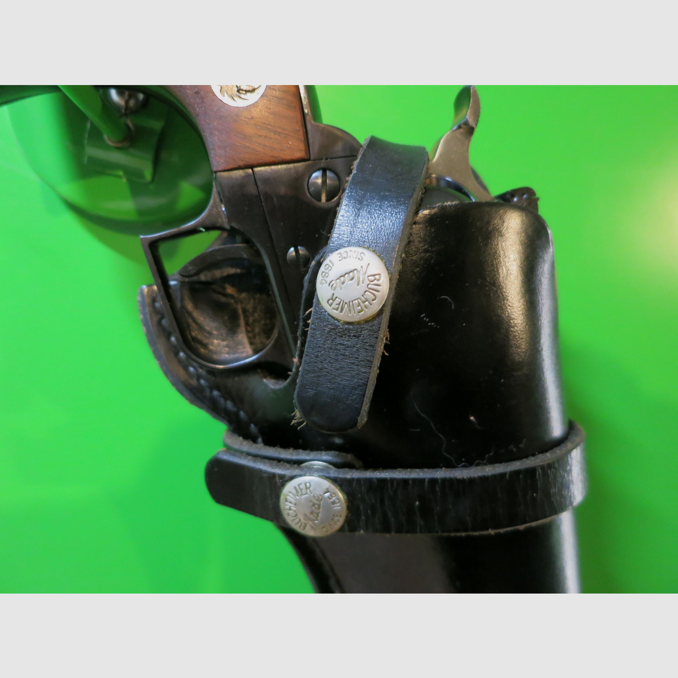 Revolver holster BUCHEIMER B23, western holster, revolver up to 7.5