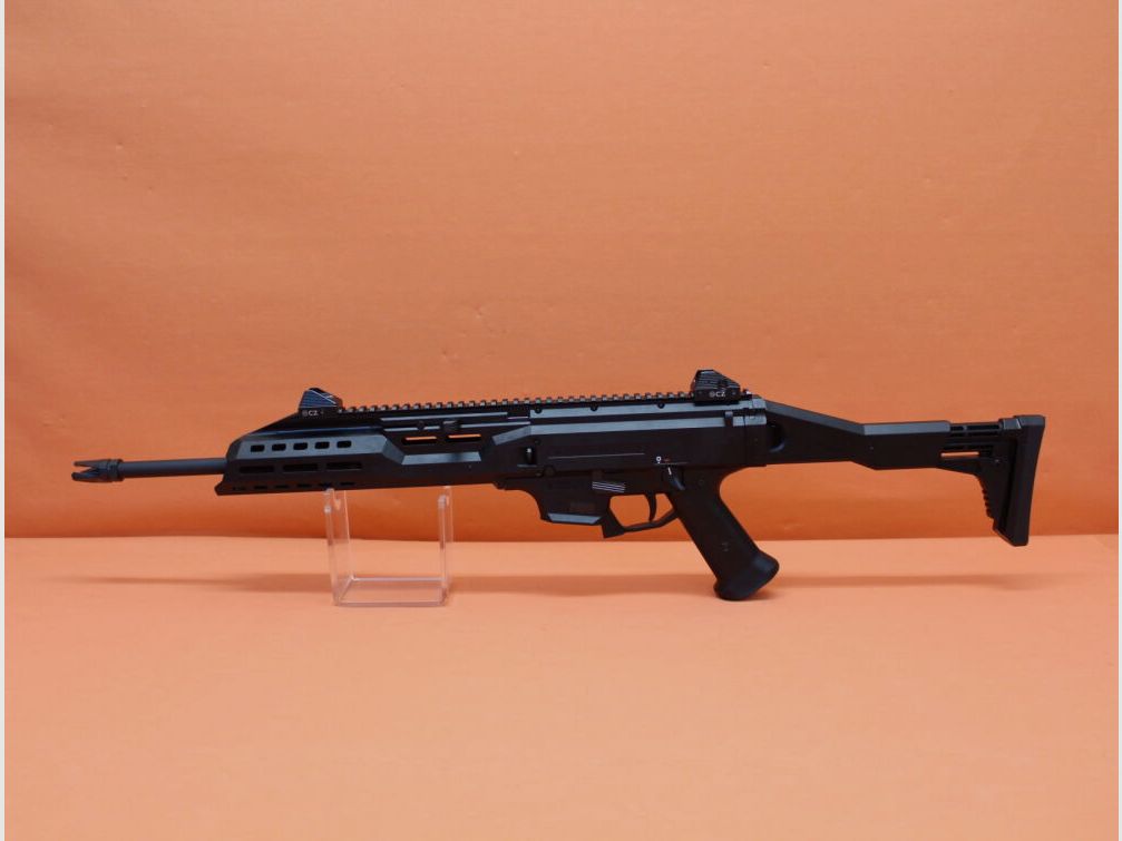 CZUB Ha.Büchse 9mmLuger CZ UB CZ SCORPION EVO3 S1 CARBINE COMP 16" canna/ M-LOK/ calcio pieghevole (9mmPara/9x19)