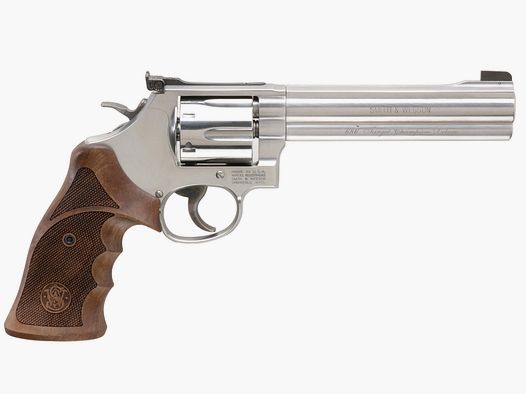 Smith & Wesson Mod. 686 Target Champion Delux .357Mag glänzen, Kaliber .357Mag || Revolver