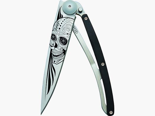 Deejo 37g, Ebenholz / Latino Skull