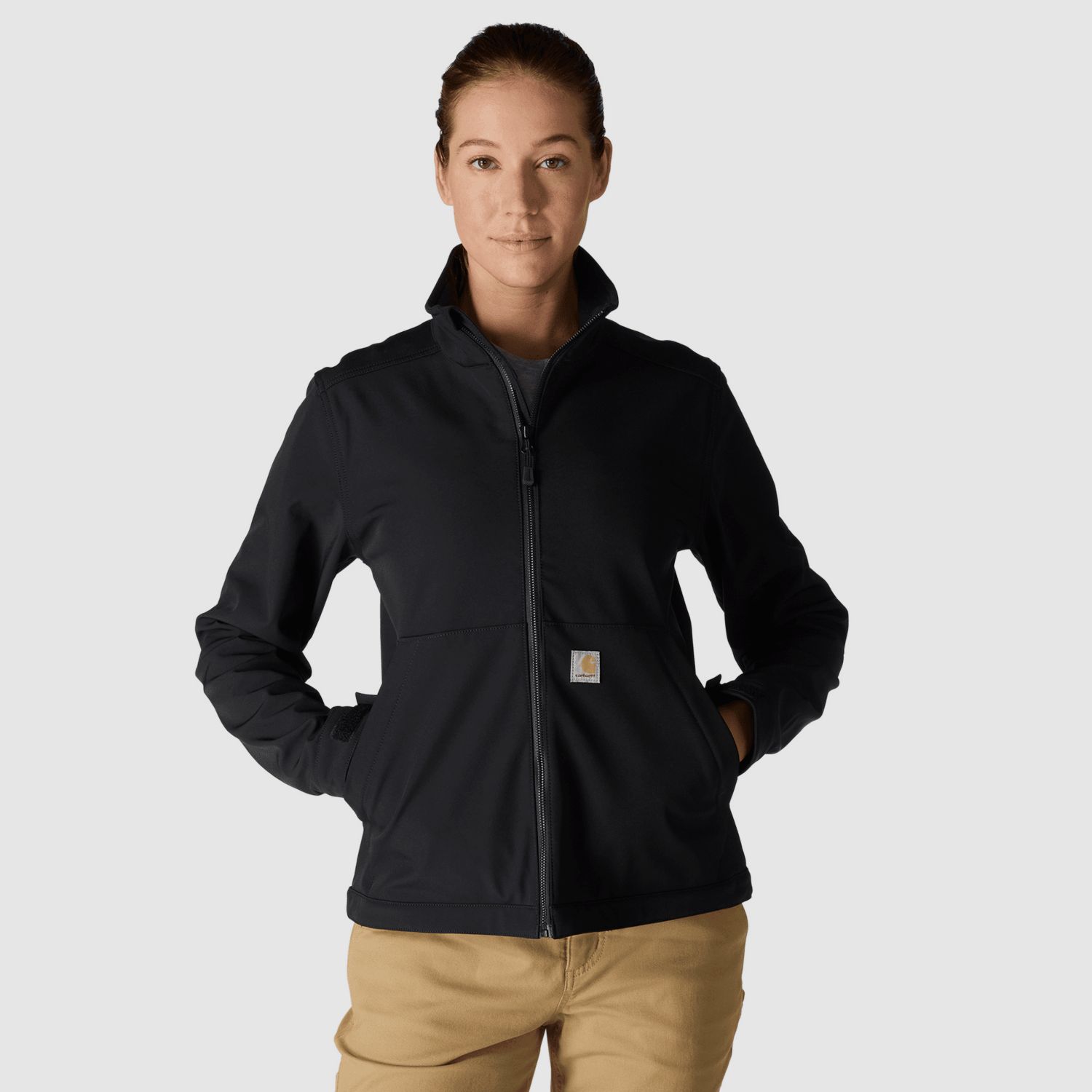 Carhartt Galesburg Softshell Jacket Women Black XS