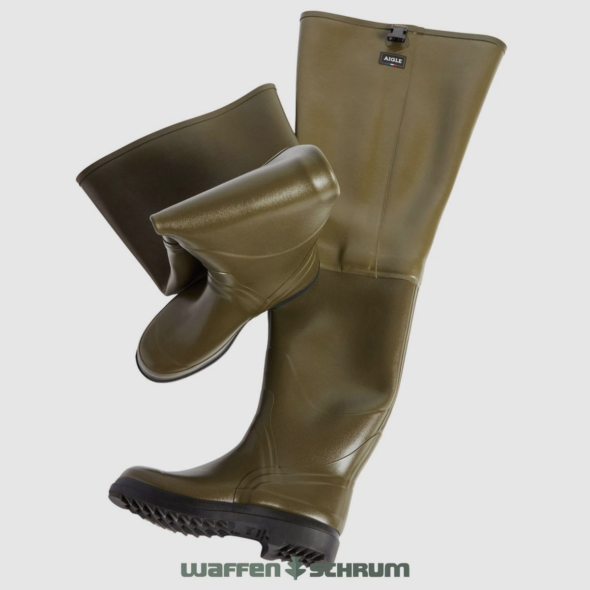 Aigle Watstiefel Truite Kaki