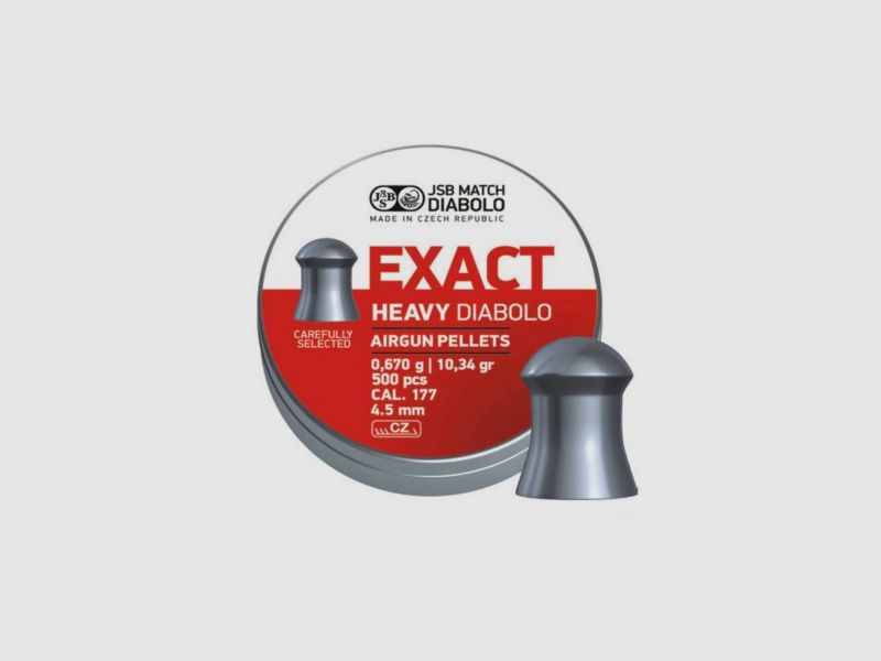 Jsb Diabolos Exact Heavy 4,5 mm