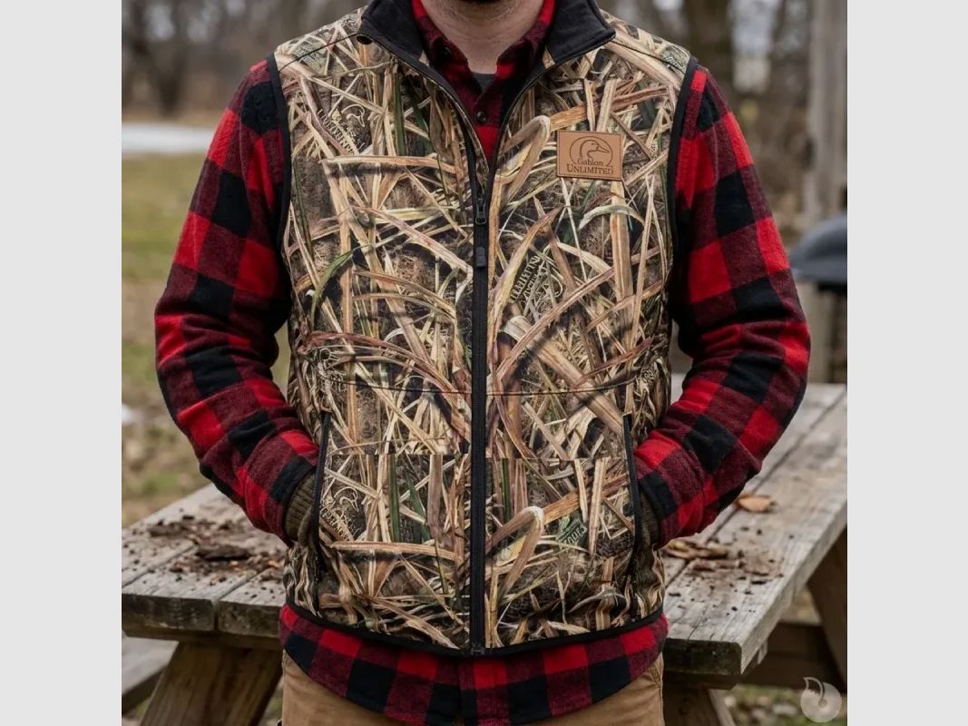 Gilet Gabion Unlimited camo Schilfrohr gepolstert 4 Taschen, Bild 3 von 6