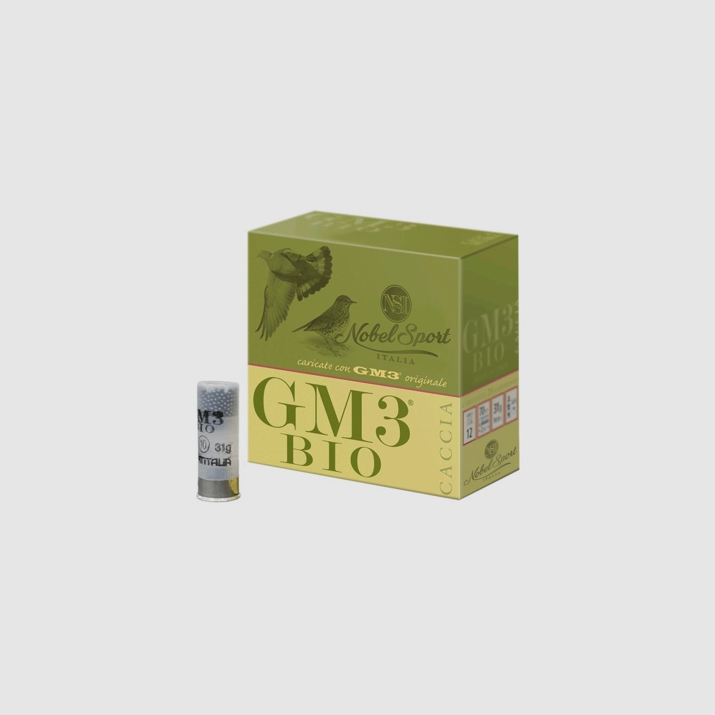 Patronen Nobel GM3 Bio Hp kal. 12/70 31 g lood 10