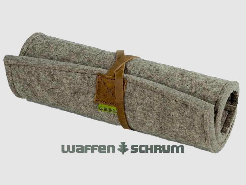 Forest owl seat felt ''Durus'' 30x40cm / with tie band / 30x40cm