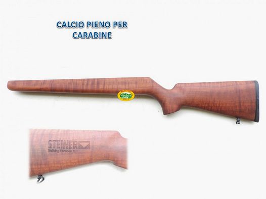 Calcio noce pieno x carabine
