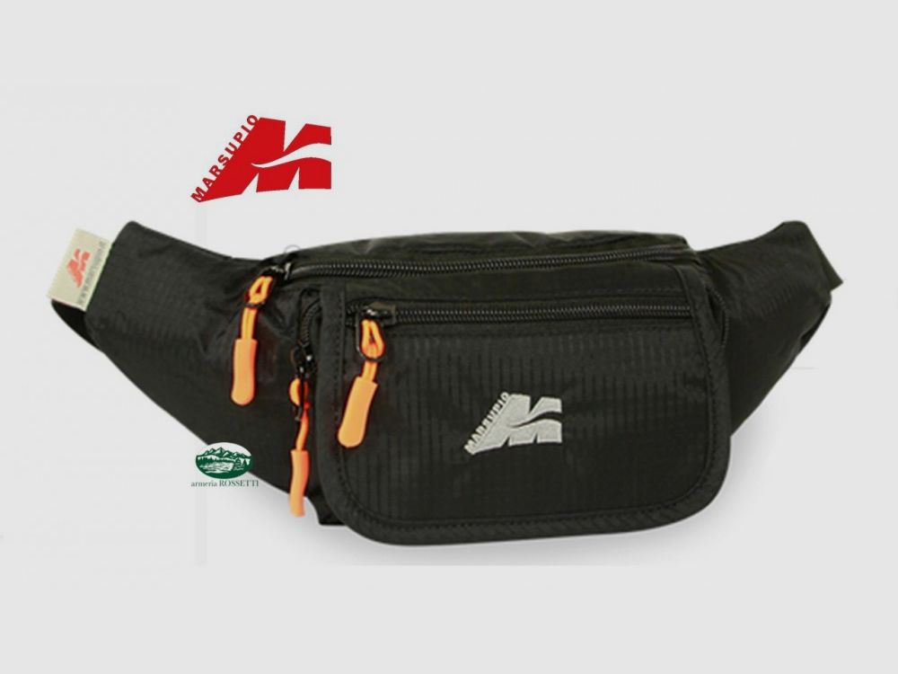 MARSUPIO Lido Waist Bag in Black