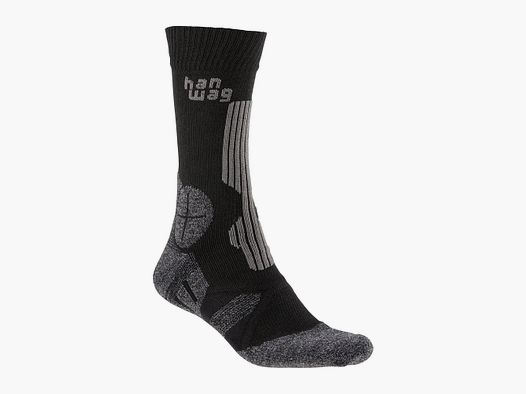 Hanwag Hanwag Socken Trek asphalt schwarz
