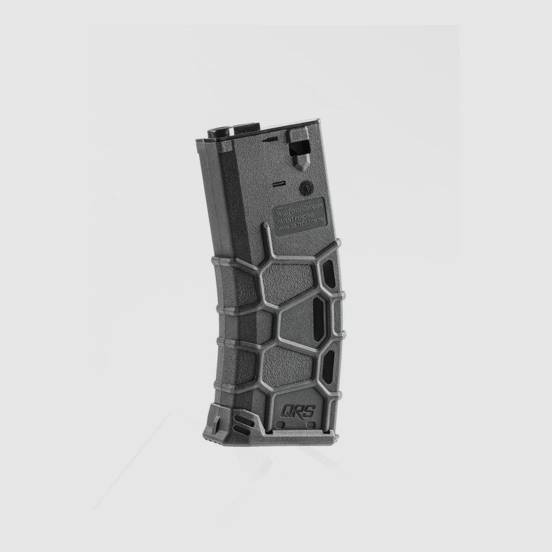 QRS Mid-Cap 120 Schuss Magazin VFC Schwarz - Kompatibel mit M4 Serien - Schnelles und Zuverlässiges Nachladen, Bild 4 von 5