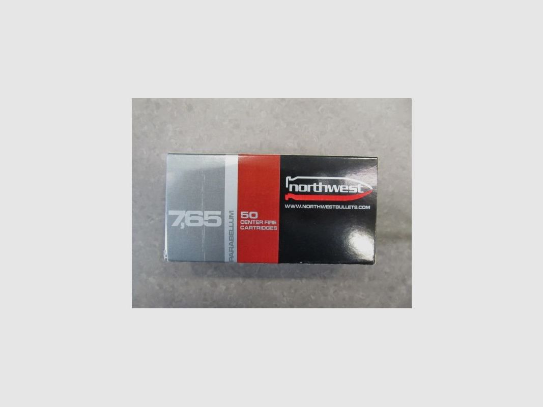 NORTHWEST PATRONEN 7,65 PARA 93 GR, Bild 1 von 2