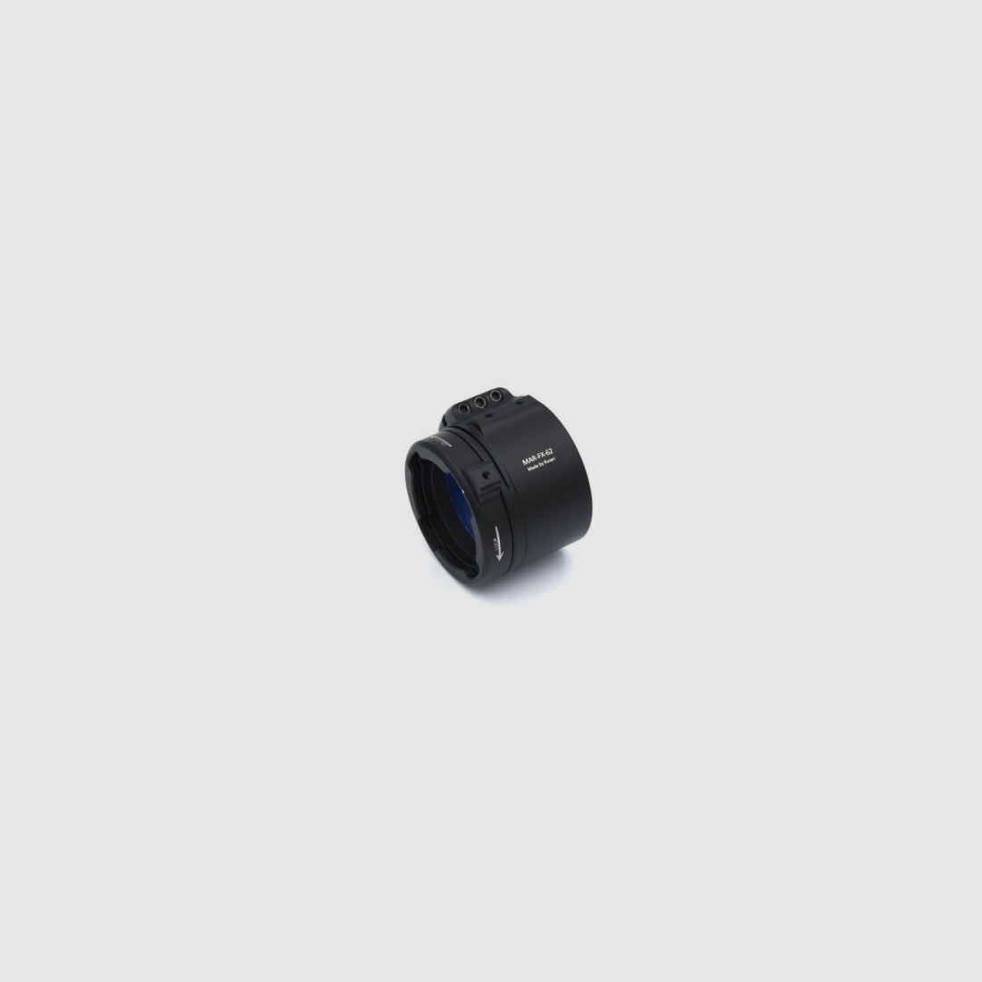 Rusan Modular Klemmadapter Fixed (3 Schrauben)
                    –                 Klemmhülsengröße: 52 mm