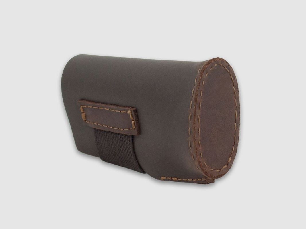 Mundschutz aus Leder - Bock Kal. 12, Bild 1 von 3
