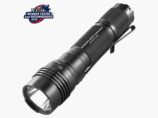 Streamlight ProTac HL-X Taschenlampe Schwarz mit zwei CR123A und Nylonholster