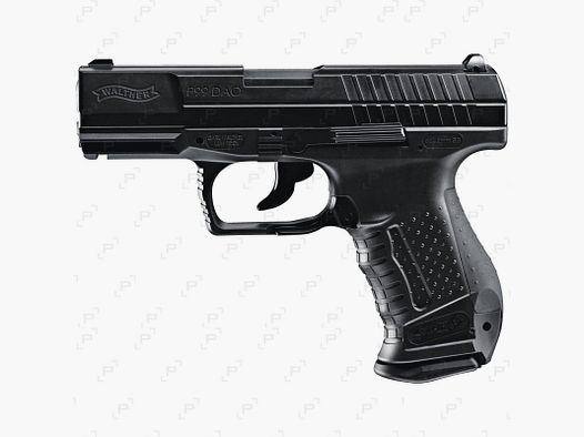 Pistolet CO2 WALTHER P99 DAO bronzé calibre 6 mm Blow-back