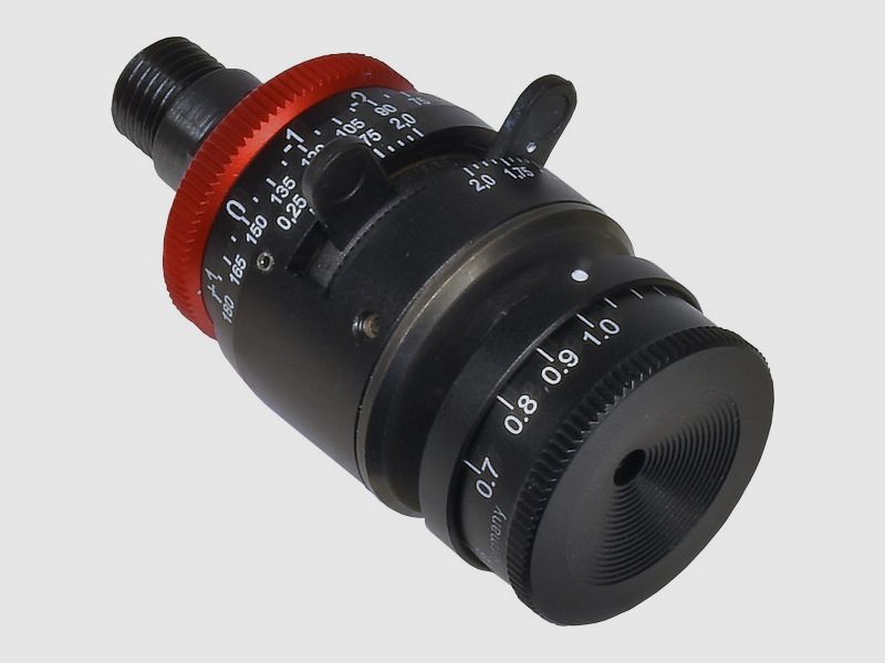 Optique dioptrique Gehmann 0,0x Iris, système de cylindre