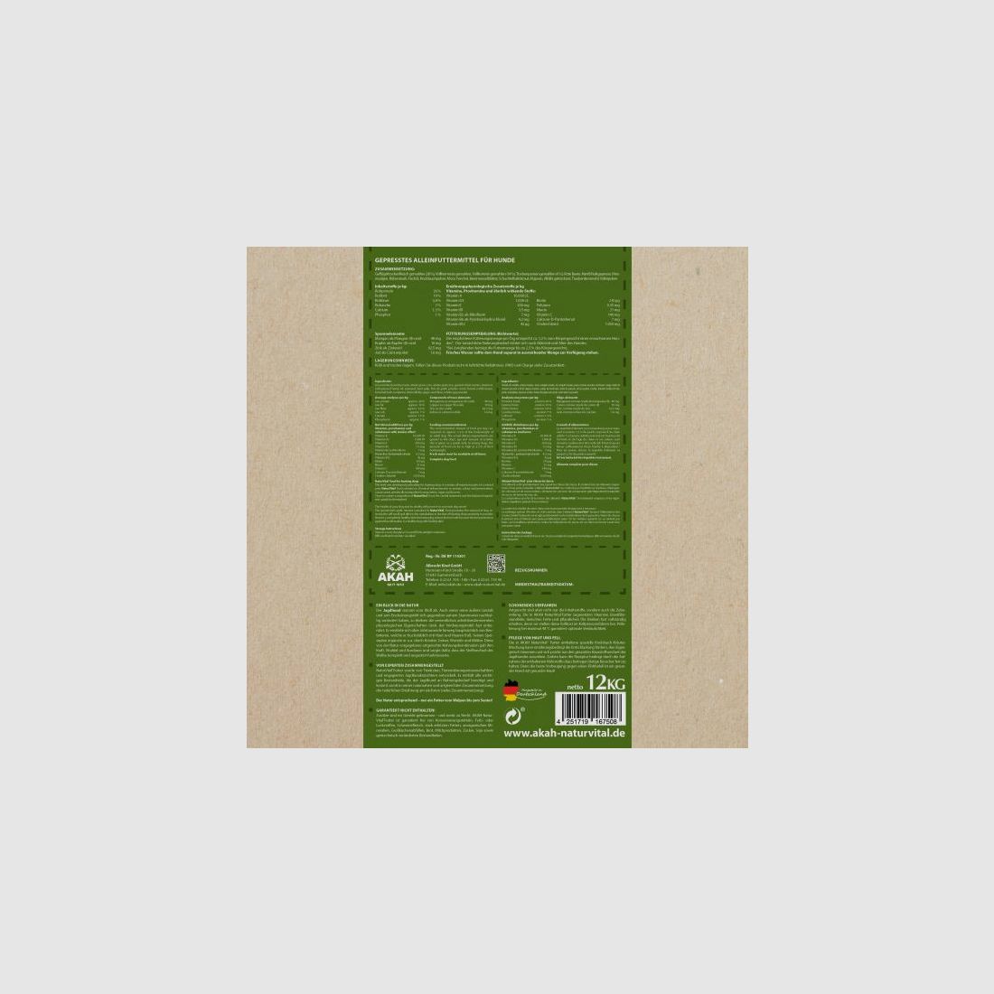 AKAH NaturVital® PREMIUM Hundefutter 12kg, Bild 3 von 3