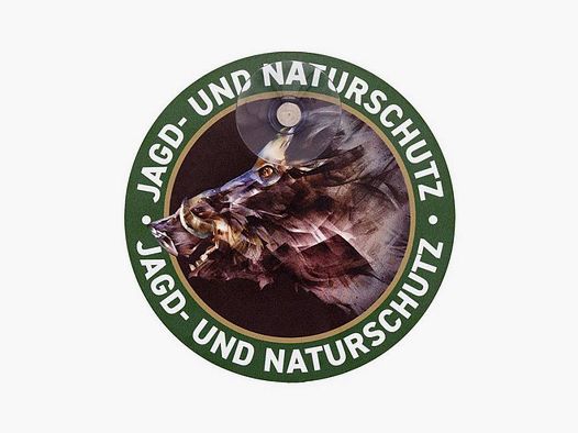 Wilde Hilde Car Sign | Hunting and Nature Conservation Boar