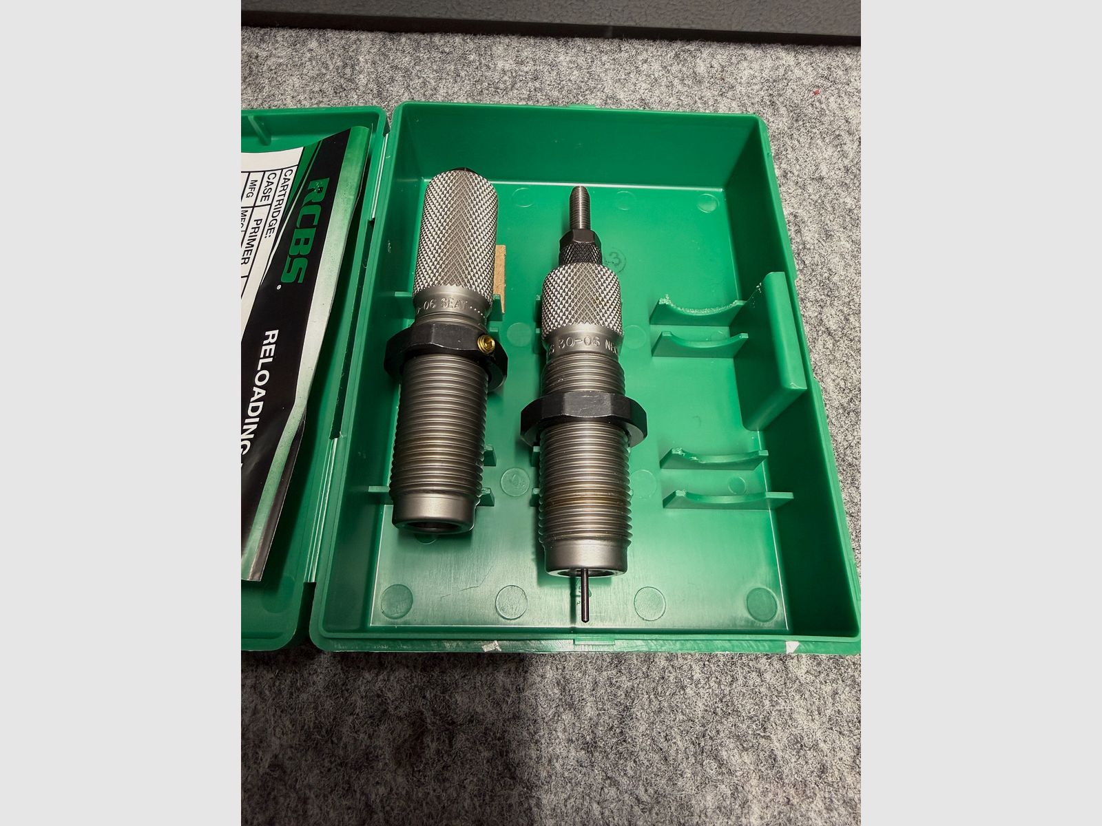 RCBS die set 30.06 2-piece neck die set