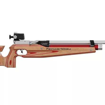 Feinwerkbau FWB 800 JUNIOR RED / WHITE carabina de aire comprimido cal. 4,5 mm, imagen 4 de 5