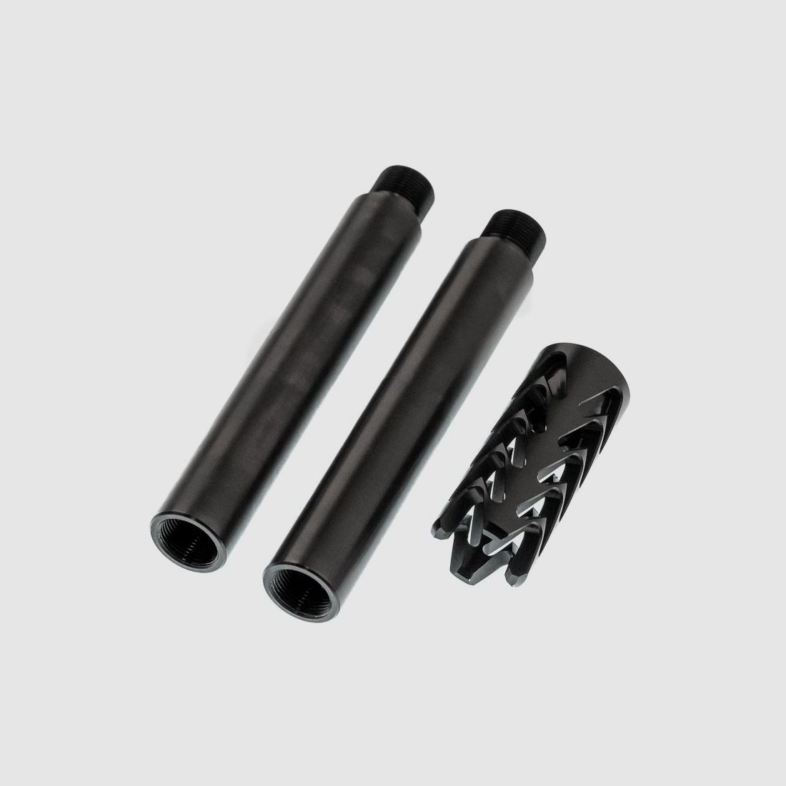 BUNDLE | 2x Sniper Barrel + 1x MUZZLE BRAKE | HDR50 | HDR50-L | HDP50 | GEN.2 Version | Sniper Lauf + Mündungsfeuerbremse | L 31cm | 15x1 Gewinde thread | Cal. 50, Bild 2 von 2