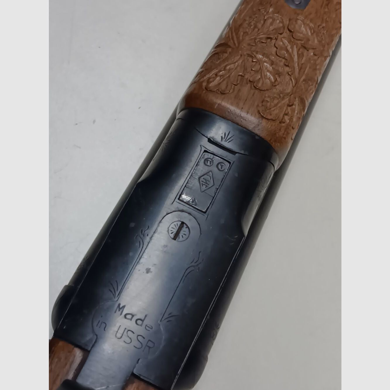 Baikal -Tula - USSR TOZ-63 mit Jagdlichen Schnitzereien