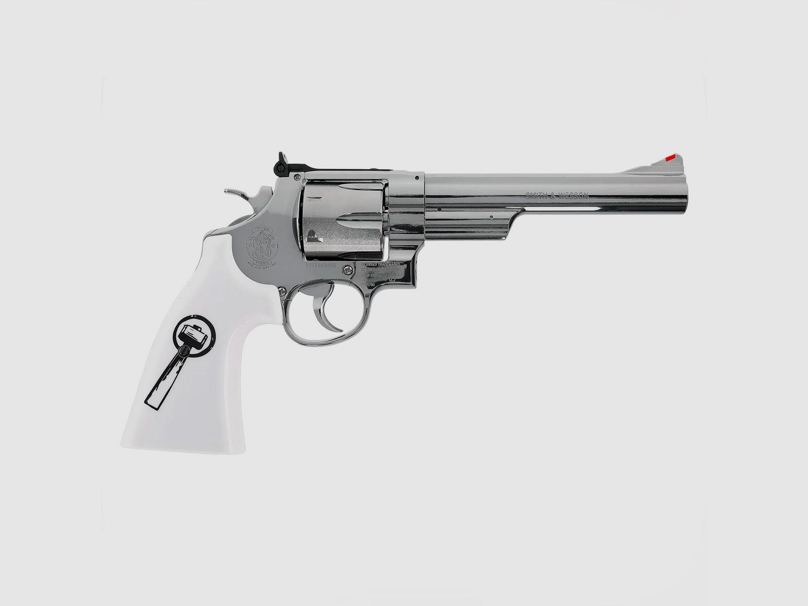 REVOLVER – UMAREX – SMITH & WESSON 629 Trust Me 4,5 mm (.177) Pellet, CO₂, < 3,0 J, Stahlfinish, Bild 3 von 3