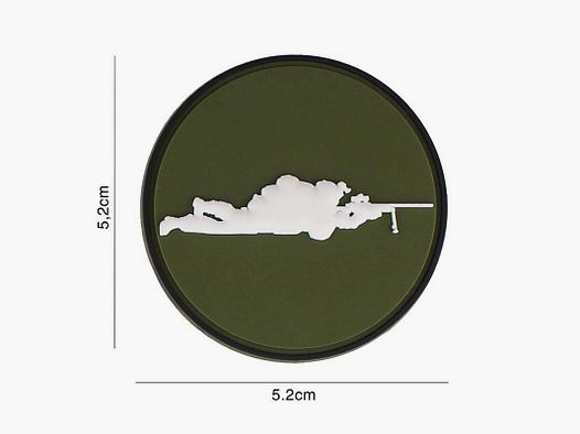 Naszywka Patch 3D PVC Sniper