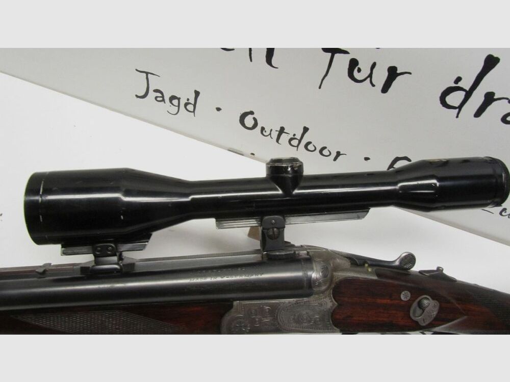Drilling Sauer & Sohn Kal. 16/70, 7x57R, Hensoldt Diatal D 6x42 7x57R;16/70