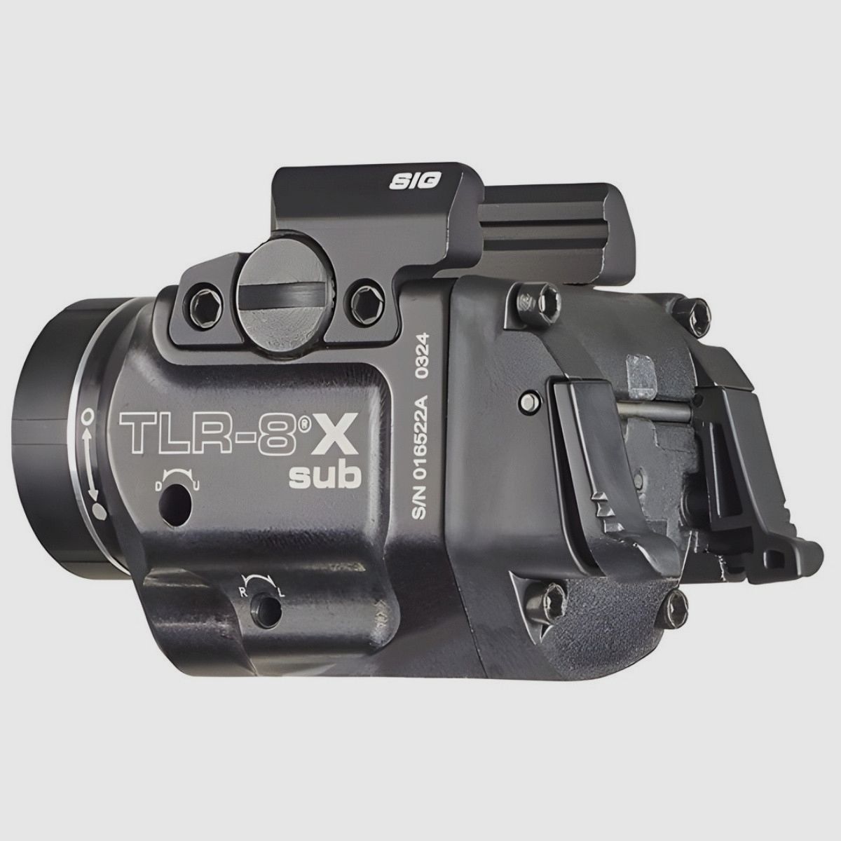 Streamlight – Linterna para pistola TLR-8 X SUB (SIG SAUER P365XL) – 500 lúmenes, imagen 2 de 5