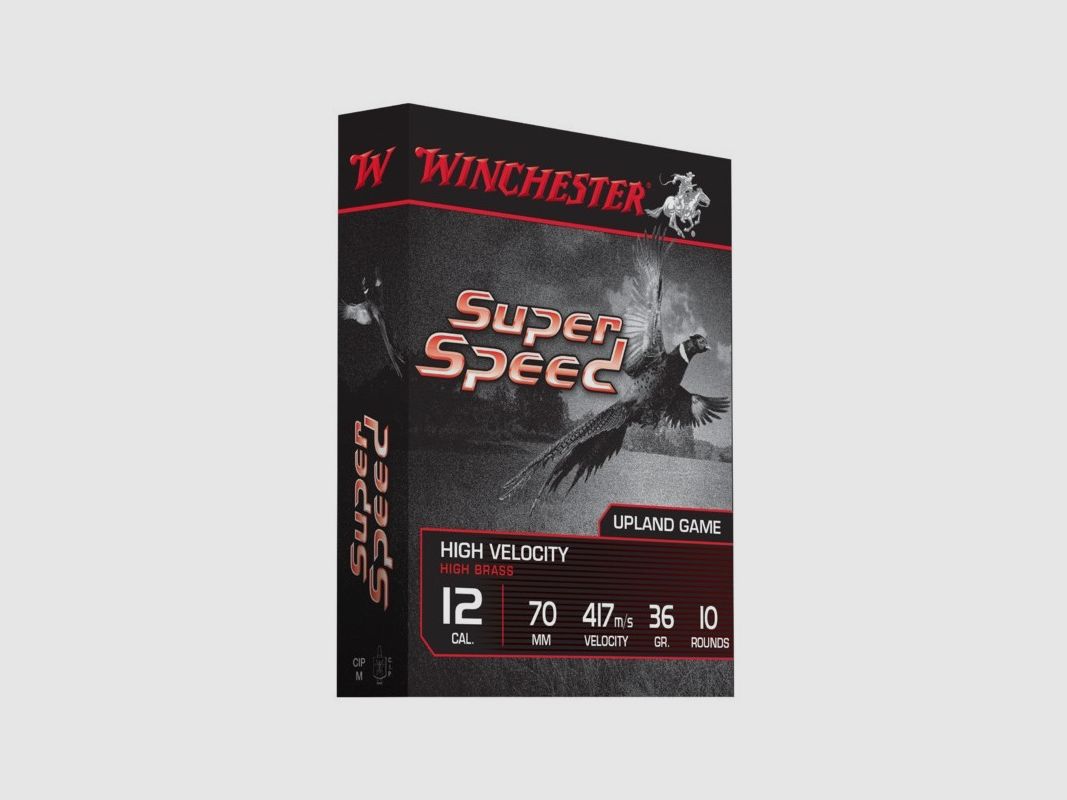 BOITE DE 10 CARTOUCHES WINCHESTER SUPER SPEED G2 CALIBRE 12 - 36 G - BJ - PB 4