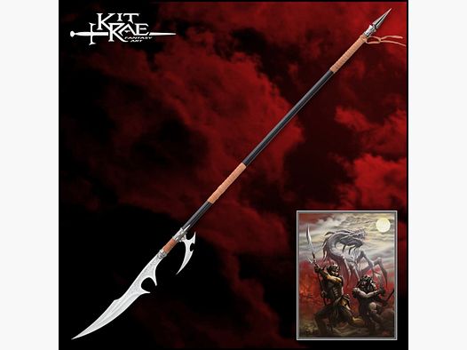 Kit Rae Ellexdrow Kriegsspeer / Fantasy Speer