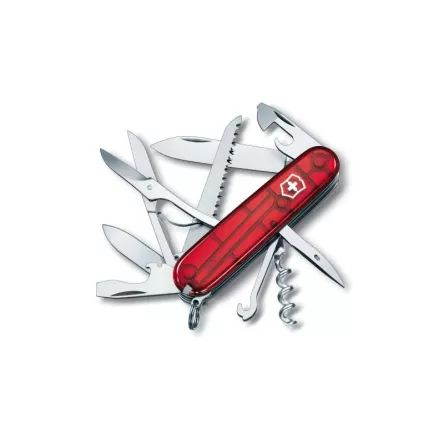 Victorinox - Huntsman Transparent Red Celidor, afbeelding 1 van 2