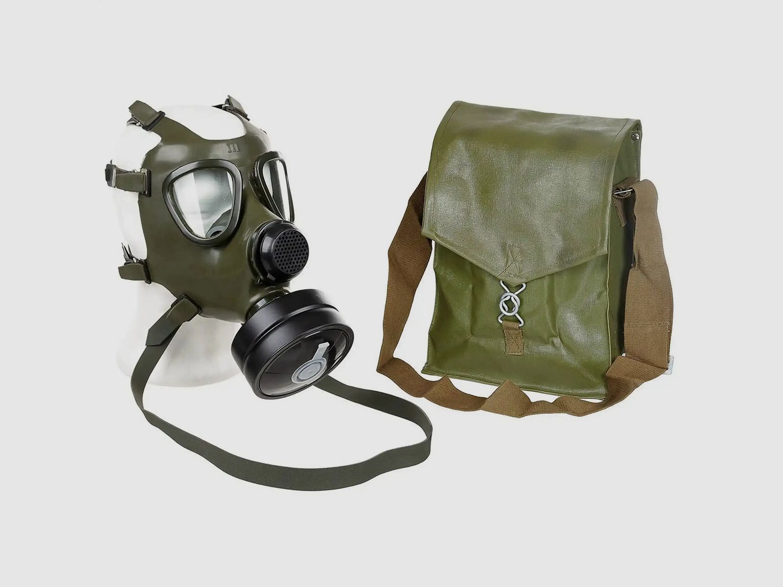 Esercito rumeno Esercito rumeno Maschera antigas rumena inclusa di filtro come nuova - 1 (61-64)