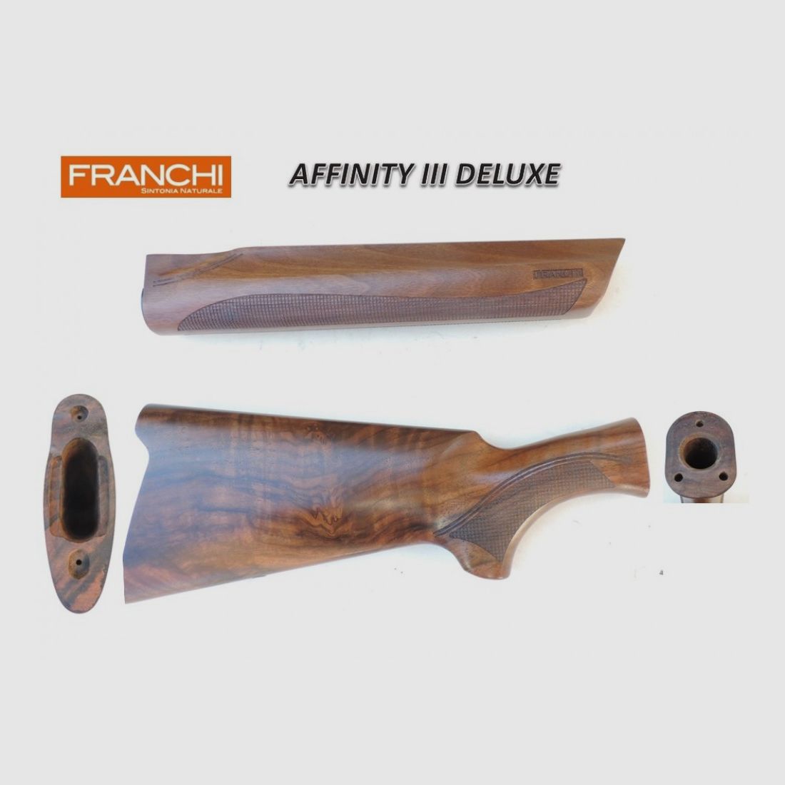 FRANCHI Schaft + Vorderschaft Holz Deluxe für Affinity 3 Kal. 12