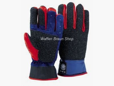 ahg-COLOR 2 guante de 5 dedos con recubrimiento -TOP GRIP. Talla XS