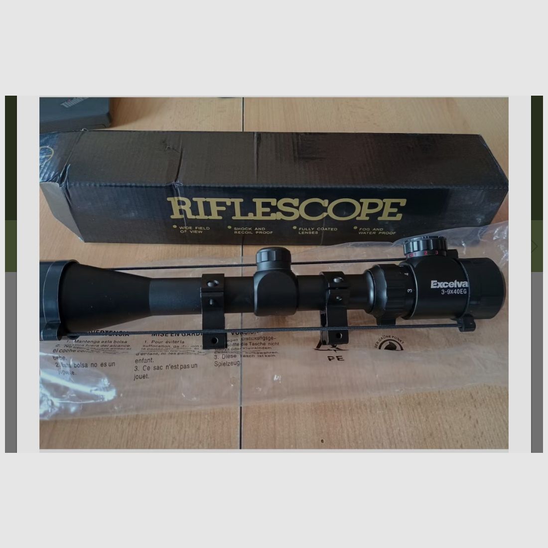 Zielfernrohr mit Beleuchtung