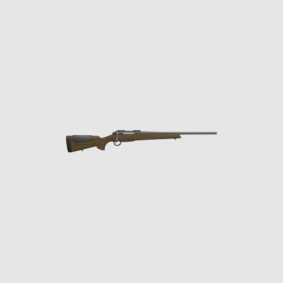 CARA. Rifle de cerrojo SABATTI ROVER HUNTER CAL. .243 WIN CAÑÓN 56CM ROSCADO Ø M14X1 SINTÉTICO MARRÓN D
