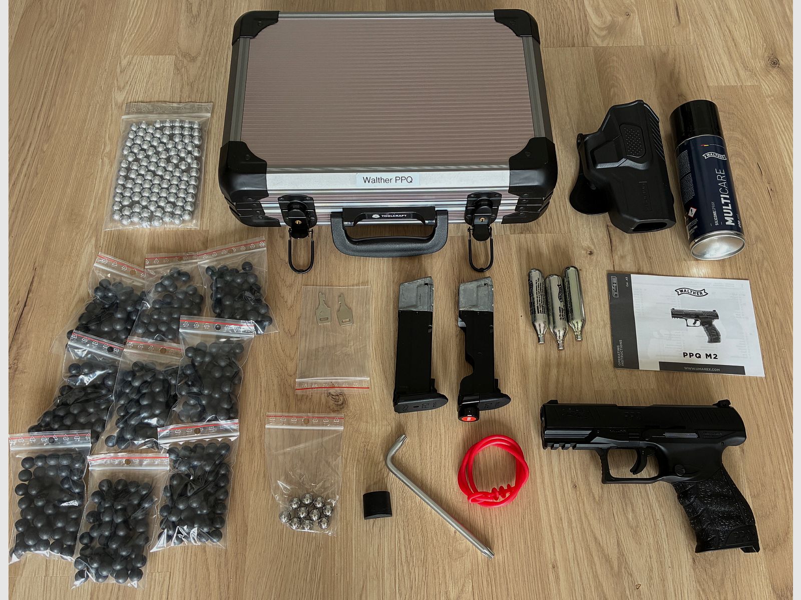 Umarex Walther PPQ T4E RAM + accessoires