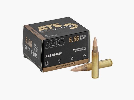 Munitions ATS X-Force .223 FMJ 55gr x20