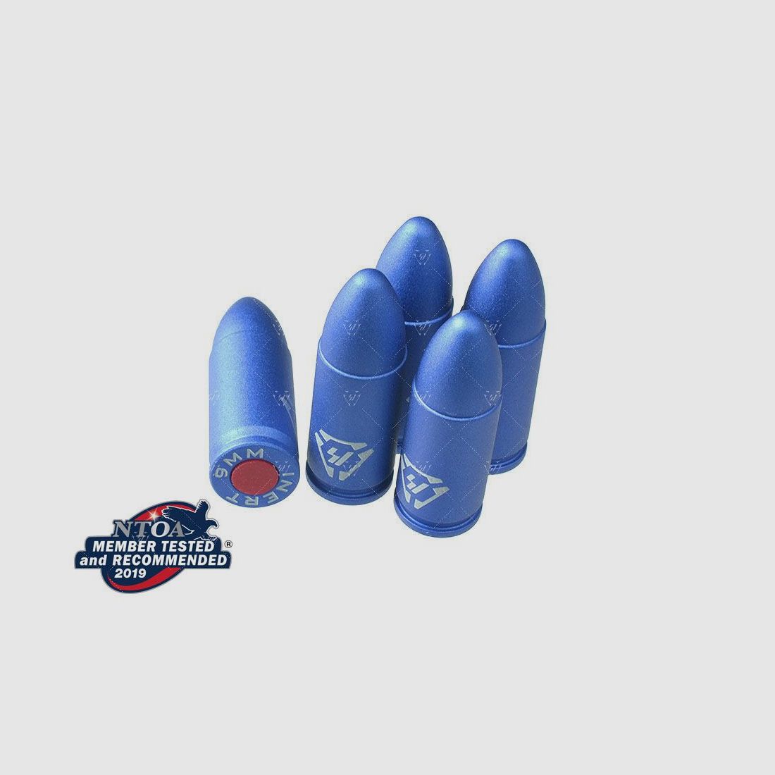 STRIKE INDUSTRIES 9X19 Aluminum Dummy Rounds 5pcs, Bild 1 von 4