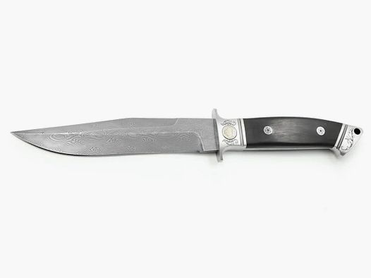PUMA defender, buffalo horn, Damascus steel SuperClean limited to 50 pieces