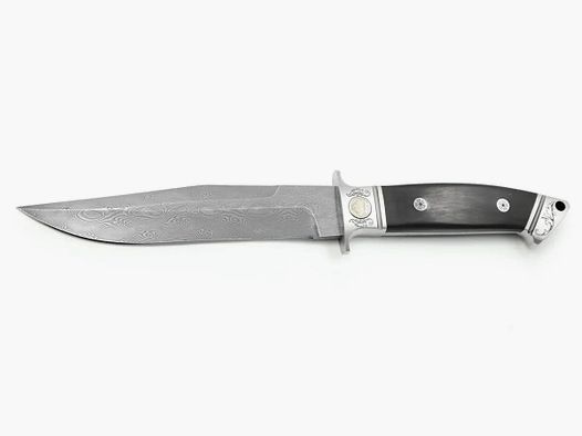 PUMA defender, corne de buffle, acier damassé SuperClean limité à 50 pièces