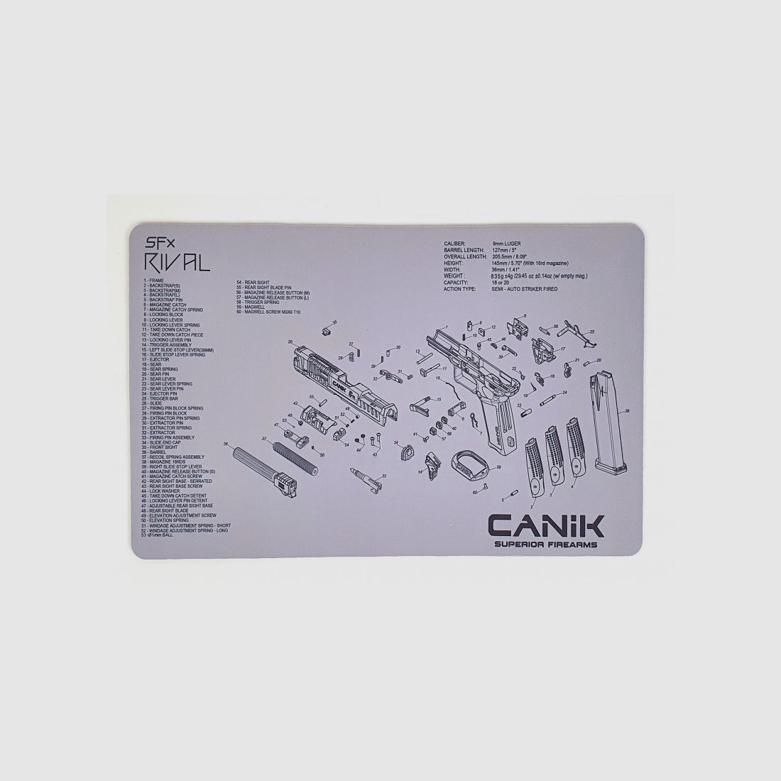 Reinigungstuch SFX RIVAL