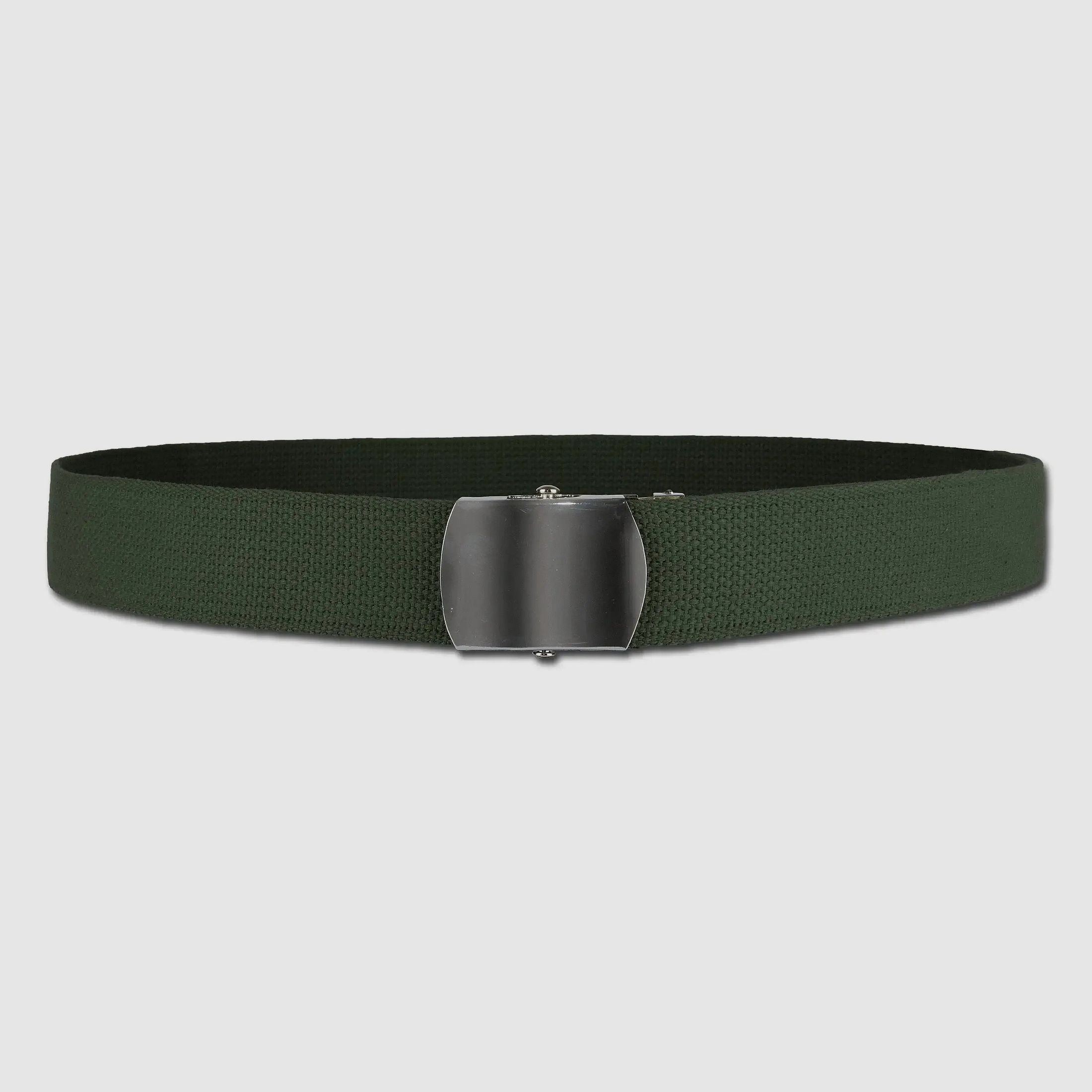 Mil-Tec Mil-Tec US Hosengürtel Silver Buckle 38 mm - Oliv
