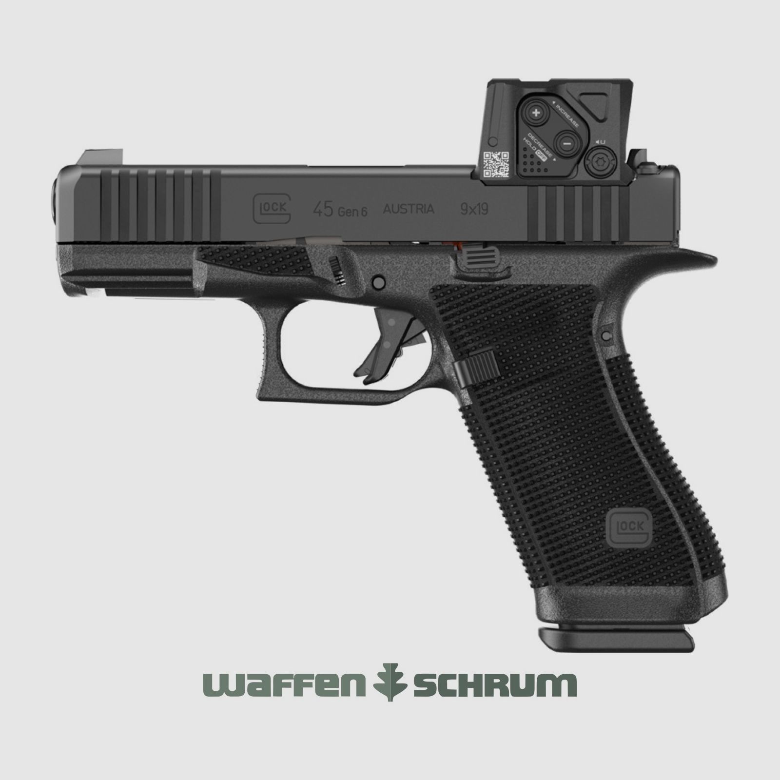 Glock G45 GEN.6 A-CUT AIMPOINT COA 9mmLuger 17 strzałów - 1 zapasowy magazynek
