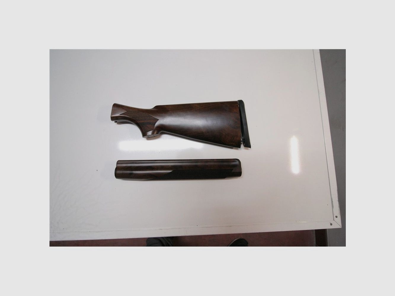 Stock and Forend MONTEFELTRO Old Series Cal. 20, image 1 of 3